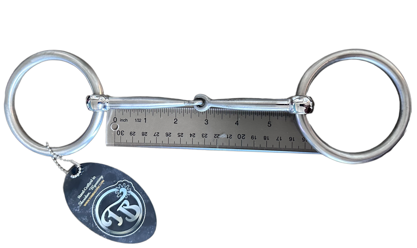 Batı Yakası - 5.5" Genişlik - Gevşek Halkalı Snaffle