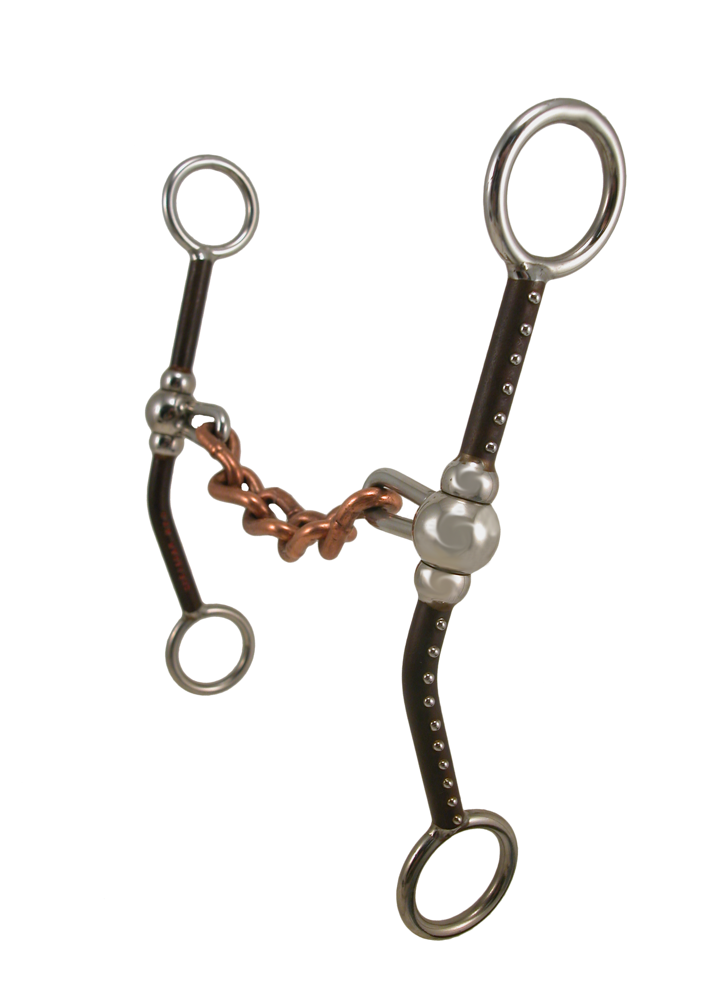 Mors équin #309 Flex-n-Roll Ballhinge Chain par Tom Balding Horse Tack