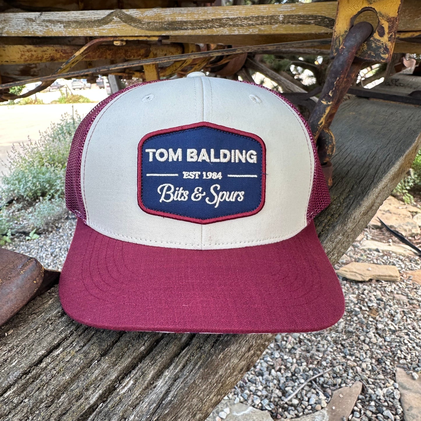 Cappellino n. 59 bordeaux con logo Heritage - Tom Balding®