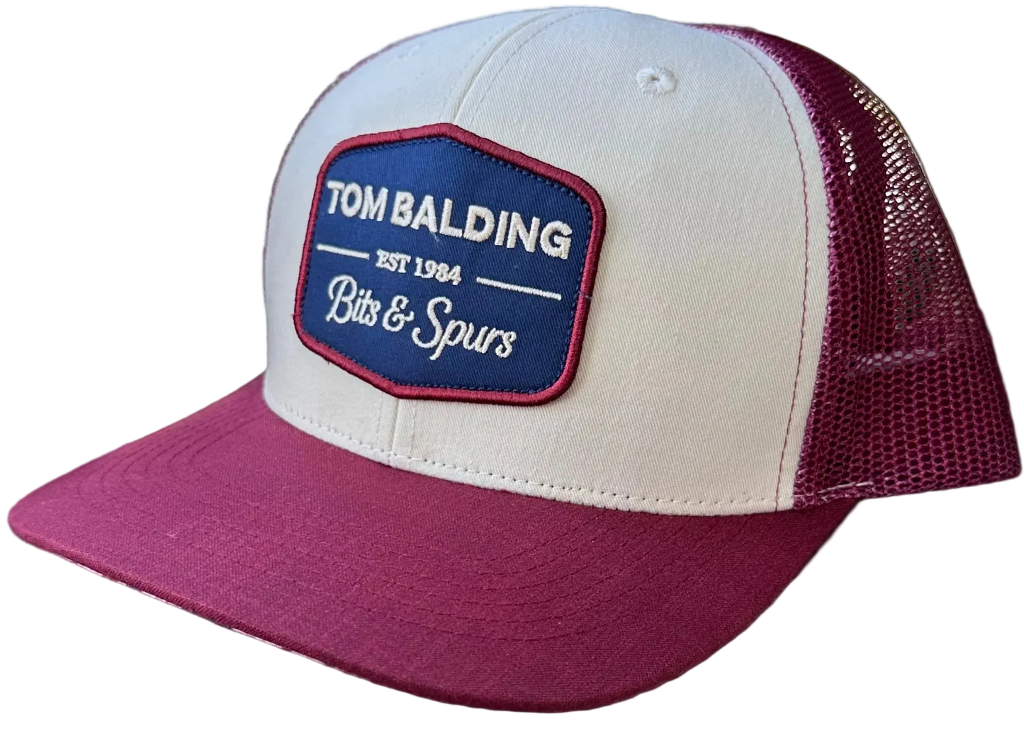 Cappellino n. 59 bordeaux con logo Heritage - Tom Balding®