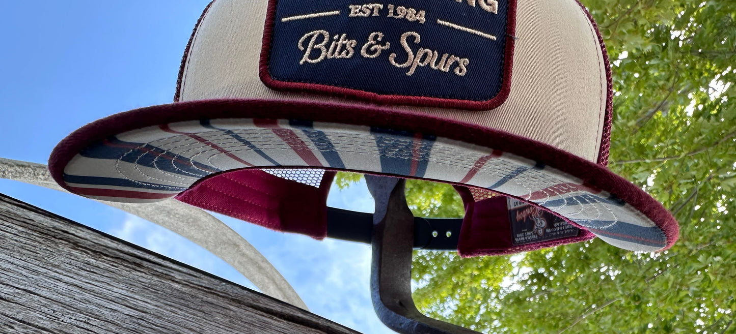 Cappellino n. 59 bordeaux con logo Heritage - Tom Balding®