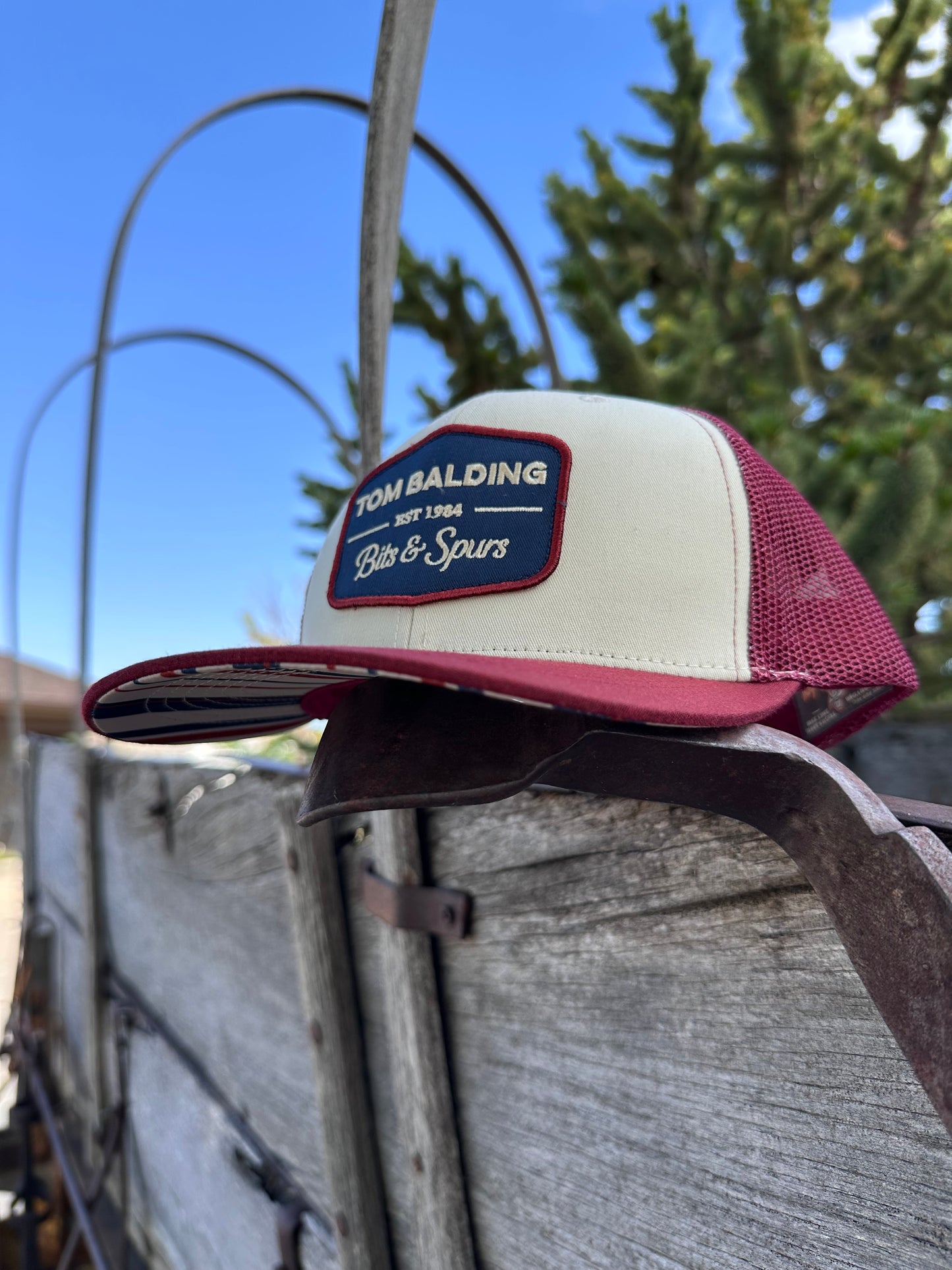 Cappellino n. 59 bordeaux con logo Heritage - Tom Balding®