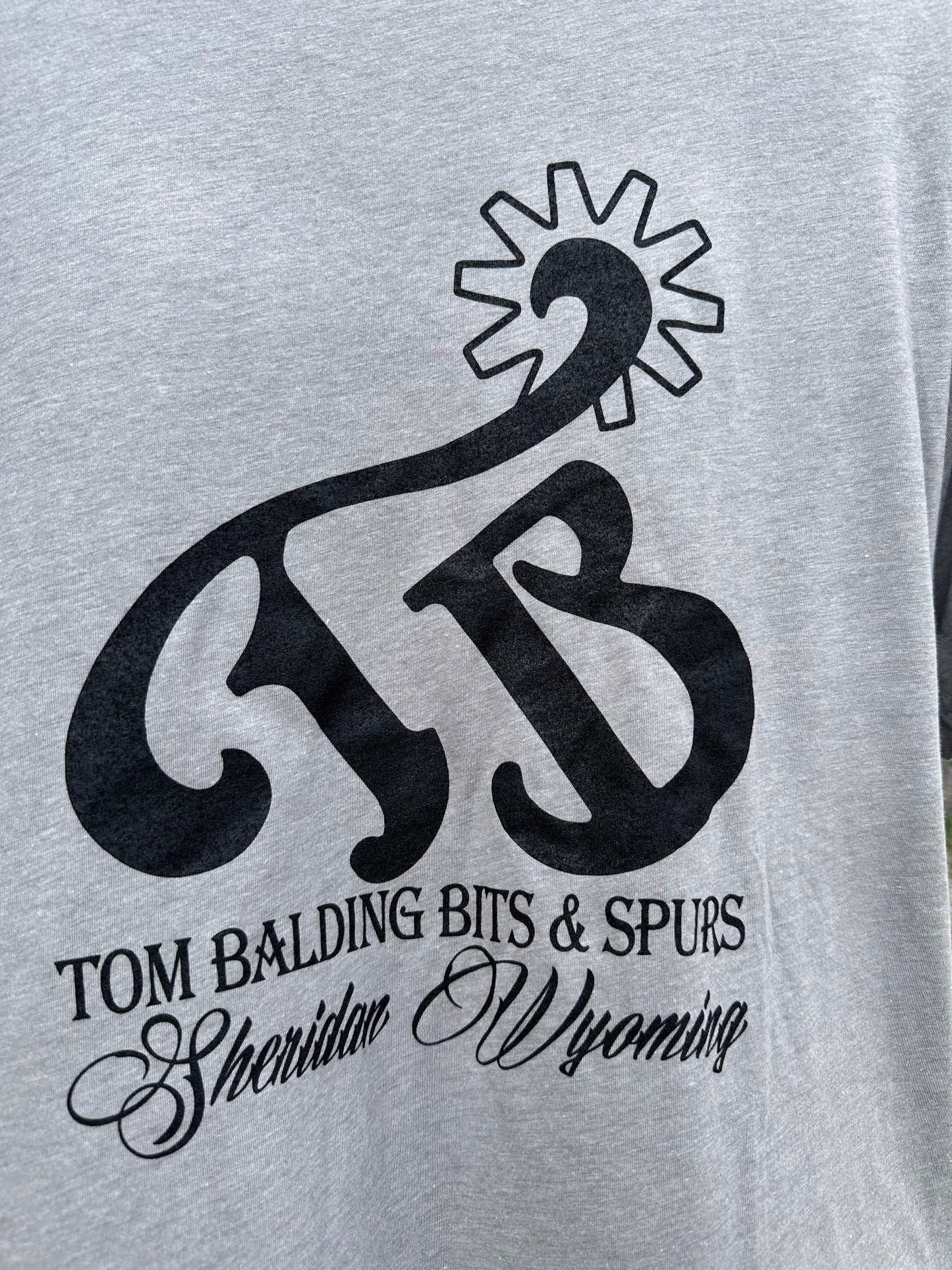TBBS Bella+Canvas® Crewnect T-Shirt - Sportgrau - Tom Balding Bits & Spurs