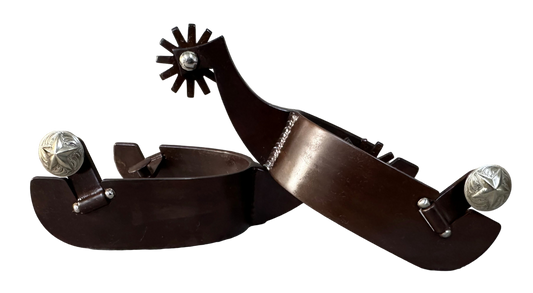 Spur #91 Spurs Brown - Faixa de calcanhar feminina