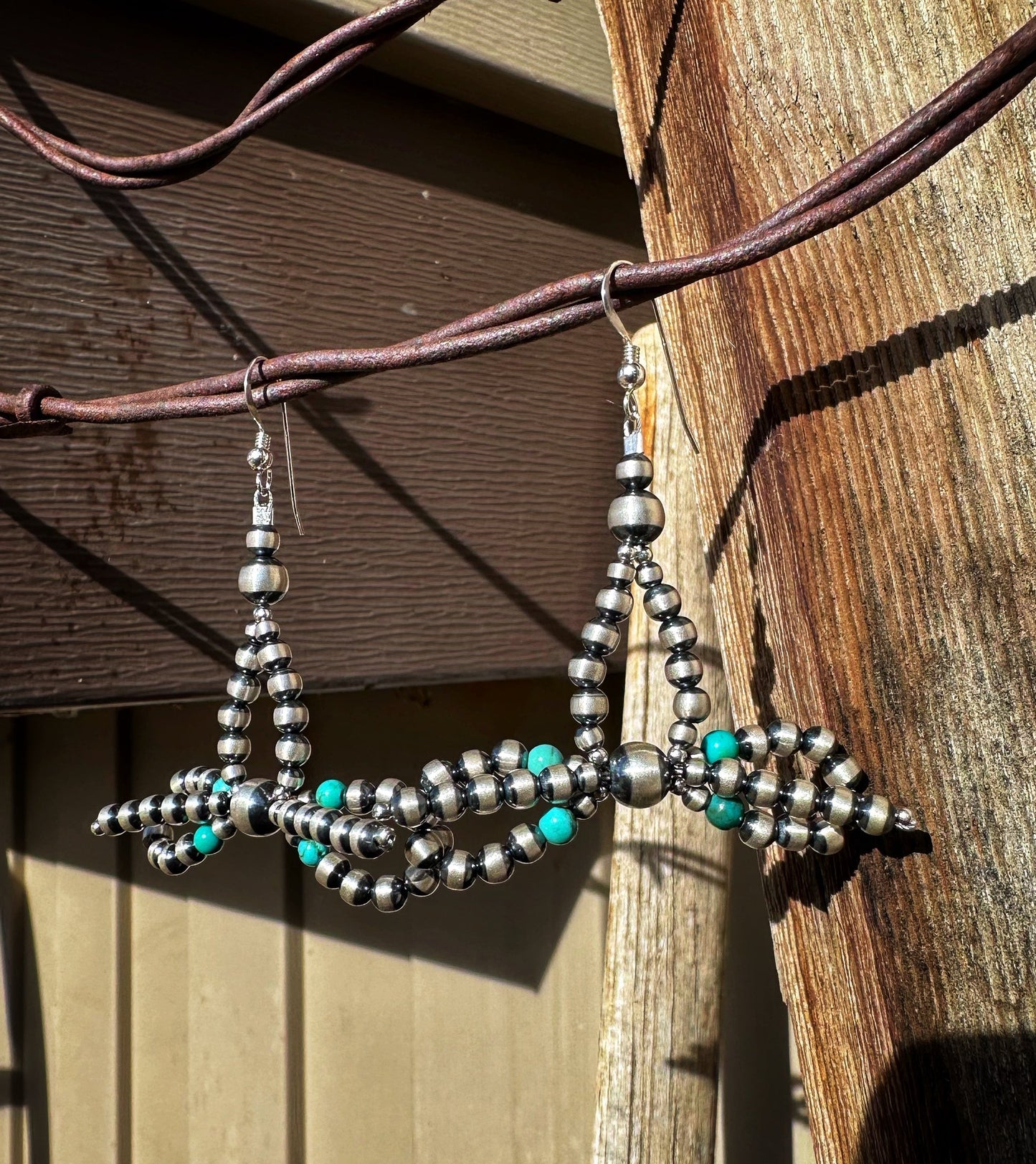 Exquisite Bow Navajo pearl & Turquoise