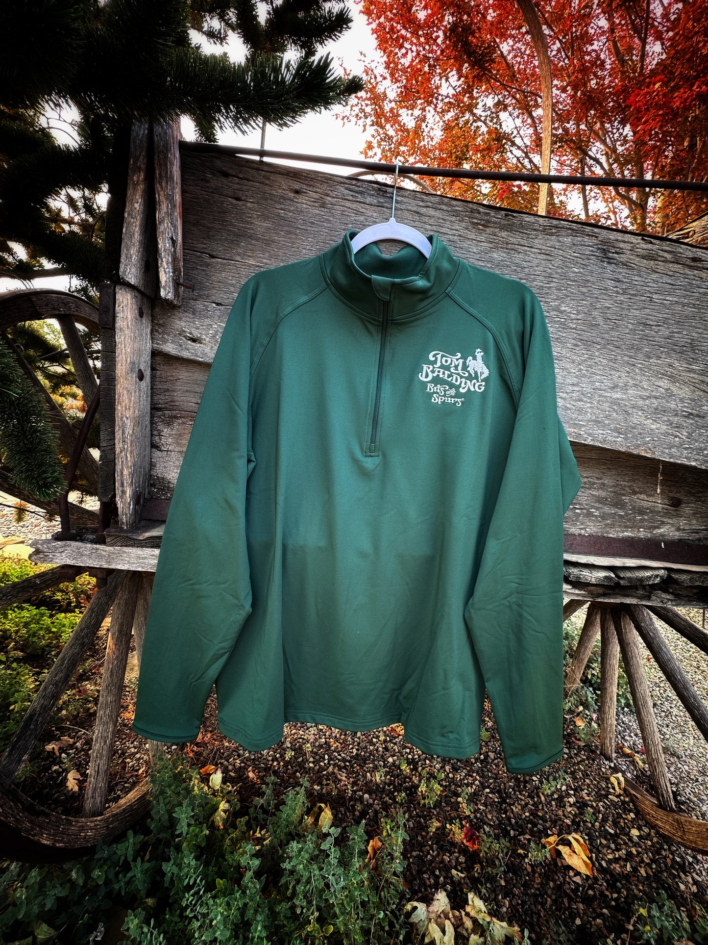 Men's Forrest Green Pullover - Classic Logo