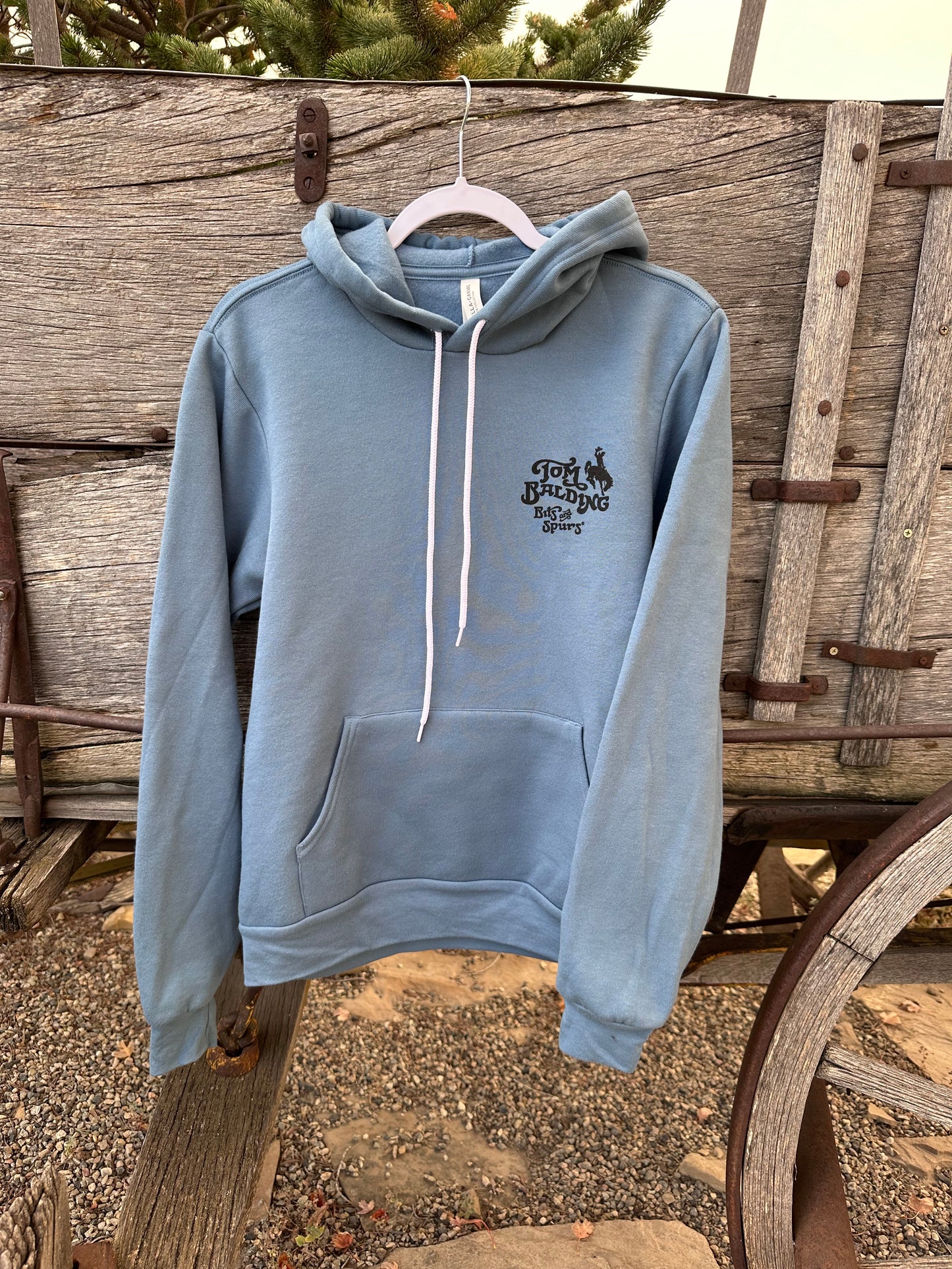 TBBS Adult Unisex Bella+Canvas Hoodie Sweatshirt - Steel Blue