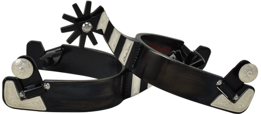 Spur #117 Silver Bars With Black Finish