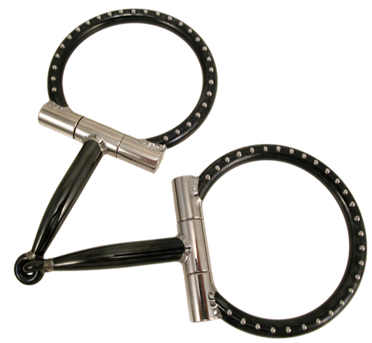 Black D-Ring Snaffle