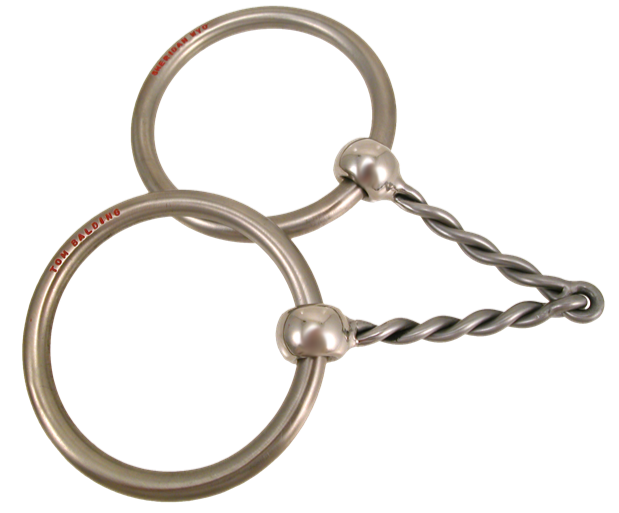 Loose Ring Medium Twisted Wire Snaffle