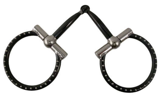 Ballhinge d-ring snadots siyah nokta ile