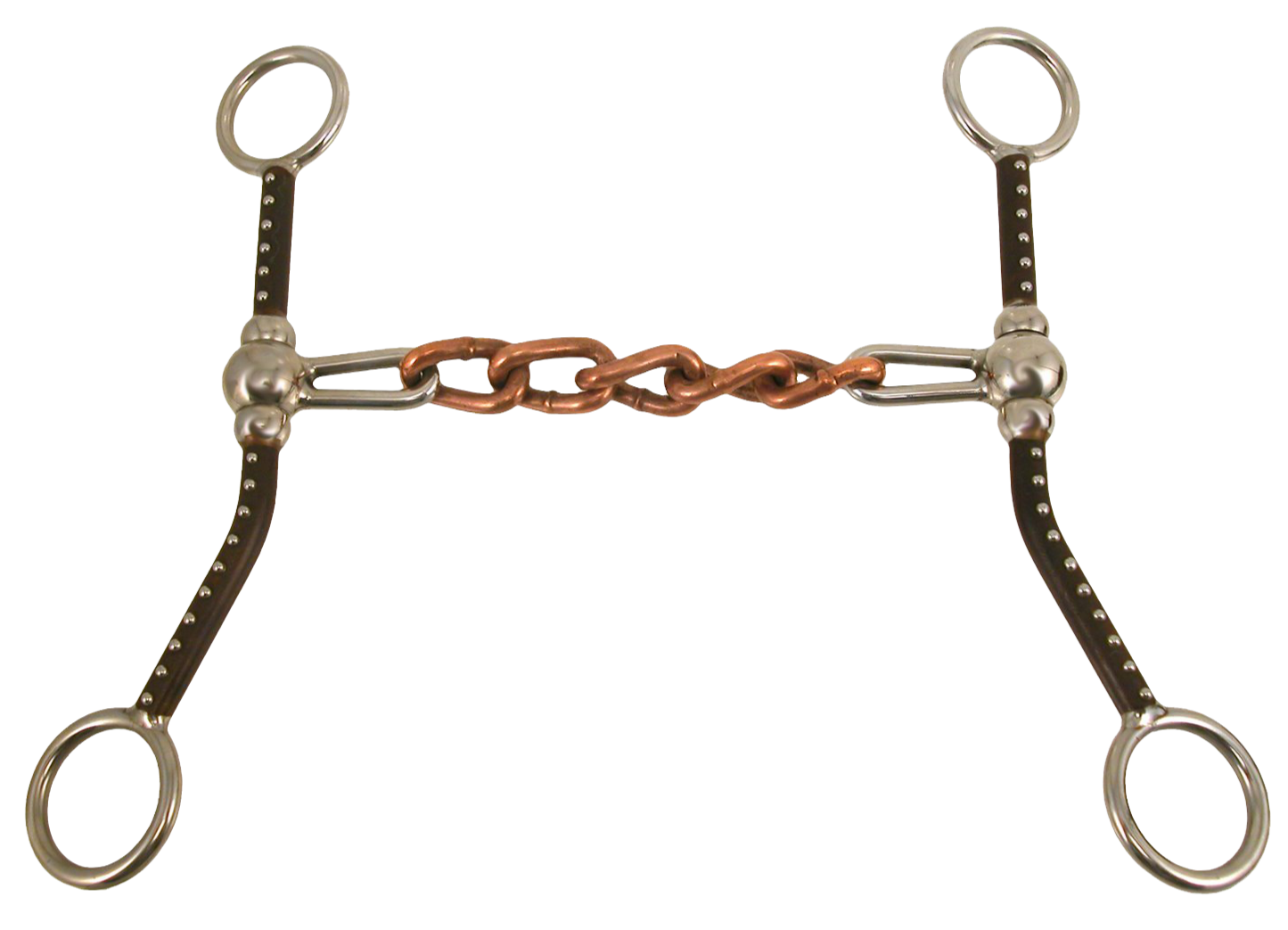 Mors équin #309 Flex-n-Roll Ballhinge Chain par Tom Balding Horse Tack