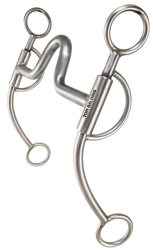 Mors équin #96 Baseline Long High Port par Tom Balding Horse Tack