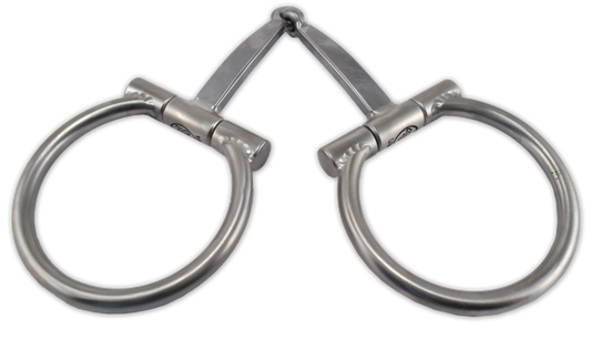 D-Ring with Flat Bar Snaffle