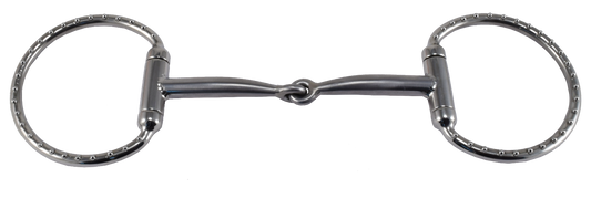 Egg Butt Snaffle Stainless with Dots