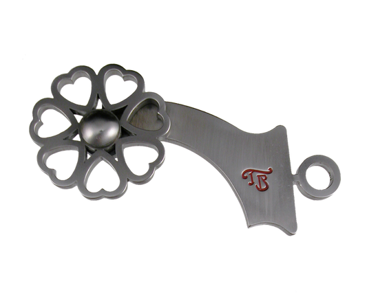 Кольцо для ключей с цилиндрическим хвостовиком и гребенкой