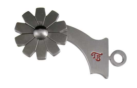 Кольцо для ключей с цилиндрическим хвостовиком и V-образным гребнем