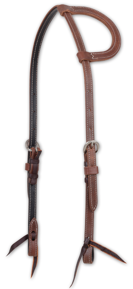 Headstall #5 - Lined Double & Stitched