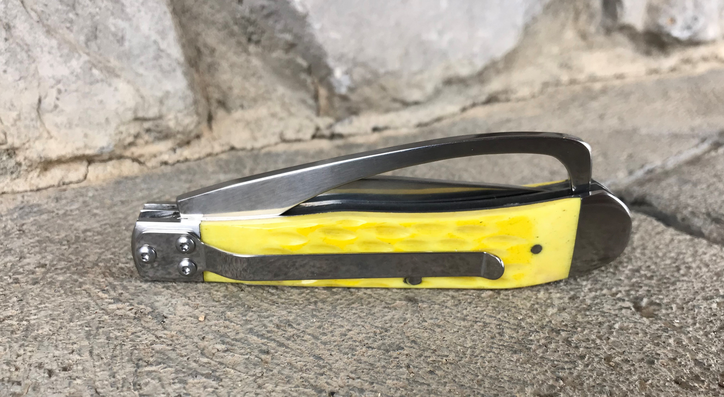 Twisted X Yellow Hoof Pick Knife