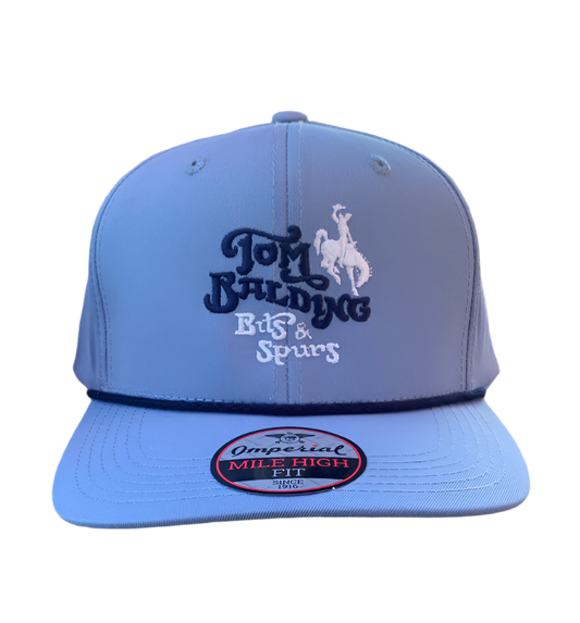 Cap #46 Imperial Mile Hight Rope Cap in Schieferblau mit klassischem Logo
