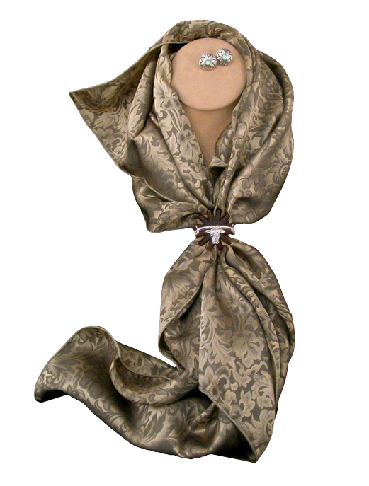 Silk Wild Rag - Соломенный жаккардовый шарф
