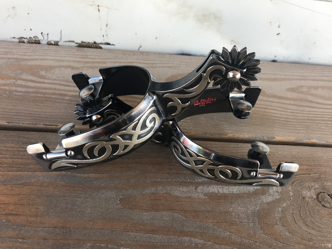 Spur #56 New 2018 - 1800's Series Tribal Spurs in Antique Finish