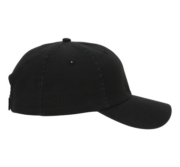 Бейсболка #19 Черная классическая кепка с логотипом